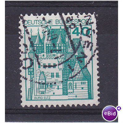 Germany.SG1807 40pf Eltz Castle.Fine Used.nb11