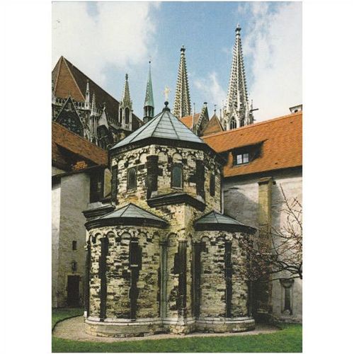 Colour Postcard - Allerheiligenkapelle, Regensburg am Donau, Germany All Hallows