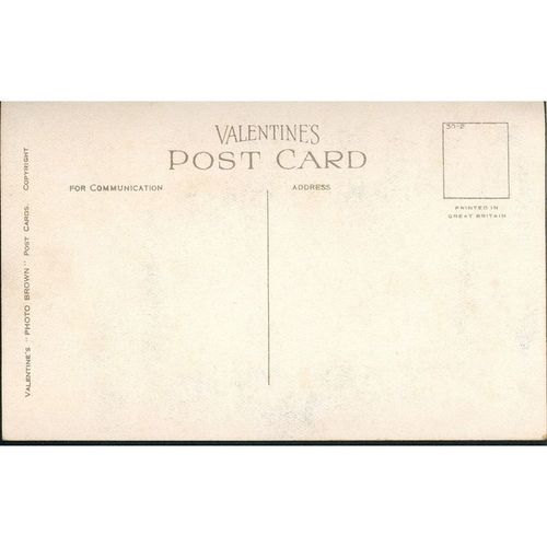 Vintage Valentine's PC - Kyles Of Bute, Scotland - 68327 JV