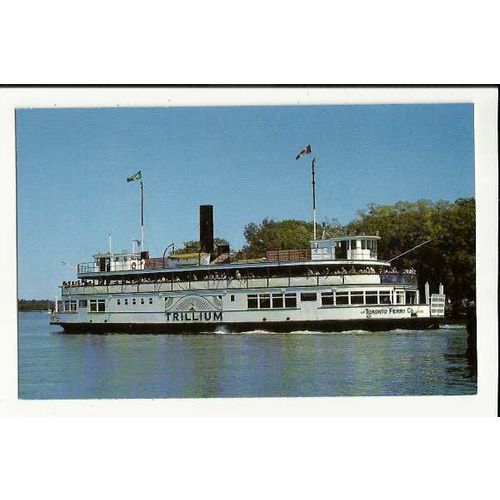 Toronto Ferry Co. PS TRILLIUM Postcard by JBC Visuals (JBC-162)