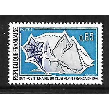 FRANCE 1974 60c FRENCE ALPS SG 2032 M MINT