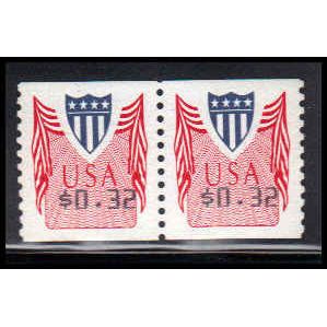 CVP32 32c Shield Very Fine MNH Pair PA4985