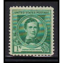 Used 879 1c Stephen Foster Fine W3832
