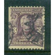 Used 302 3c Andrew Jackson Just Clears M05784