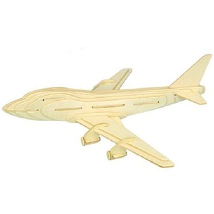 Woodcraft Construction Kit - High Quality - BOEING 747