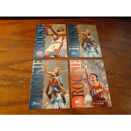 1995 NBA Hoops, 4-Rc Cards, KIDD/HILL/SERGEI