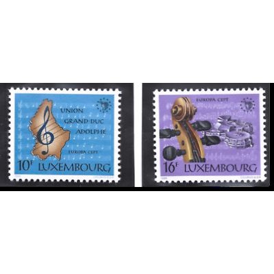 Luxembourg Stamps Scott #729 To 730, Mint Never Hinged