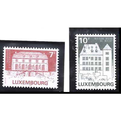 Luxembourg Stamps Scott #736 To 737, Mint Never Hinged