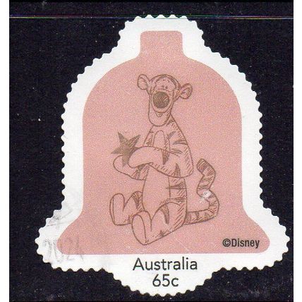 AUSTRALIA: 2024, DISNEY'S 'WINNIE THE POOH', CHRISTMAS, USED S/A MY STAMP. 10/1