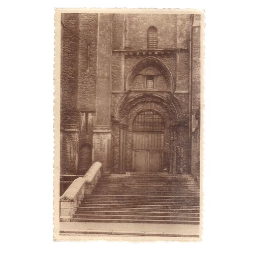 THE CATHEDRAL, TOURNAI, BELGIUM . unused vintage postcard . /