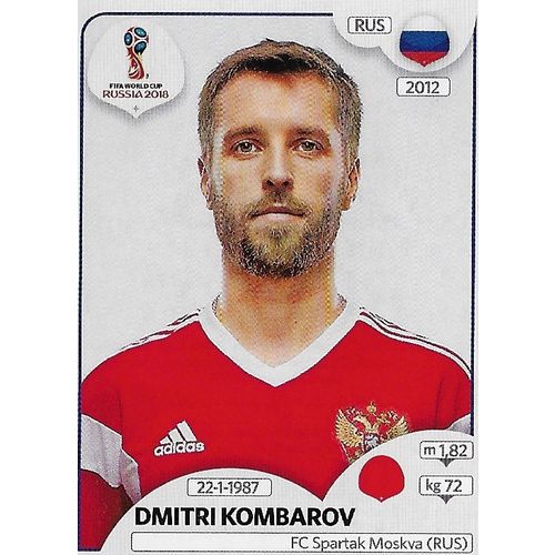 Panini's FIFA World Cup Russia 2018 Stickers: No.40 - Kombarov