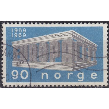NORWEGEN NORWAY [1969] MiNr 0584 ( O/used ) CEPT