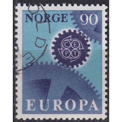 NORWEGEN NORWAY [1967] MiNr 0556 ( O/used ) CEPT