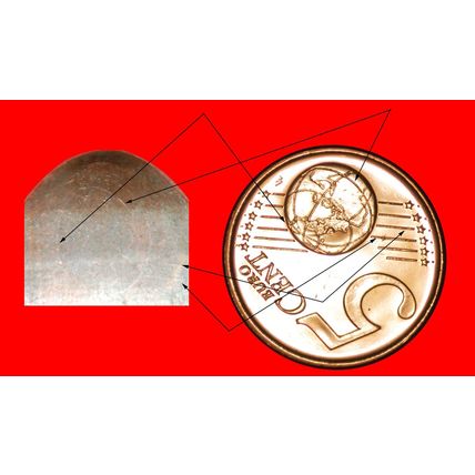 ELONGATED 5 EUROCENTS: CYPRUS ★ I LOVE CAMEL PARK!★LOW START★NO RESERVE