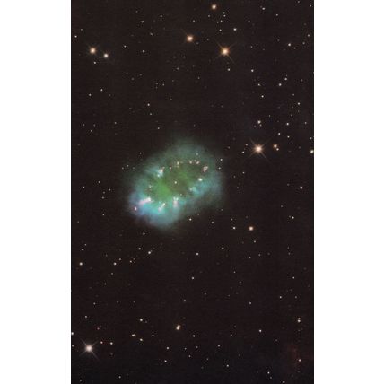 Cosmic Necklace Nebula Sagitta Constellation Astronomy Postcard