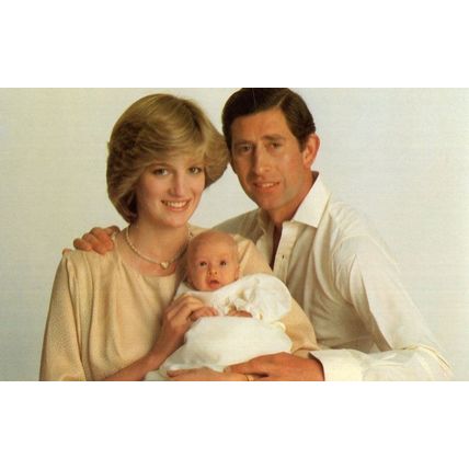 Wedding Anniversary Souvenir Lord Snowdon Princess Diana Postcard
