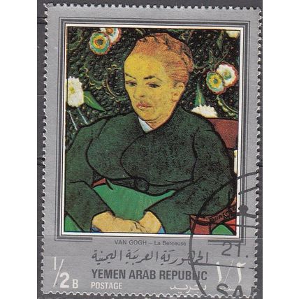 Yemen 1968 Michel 654 O Cote (2007) ?.?? Euro Vincent Van Gogh La Berceuse
