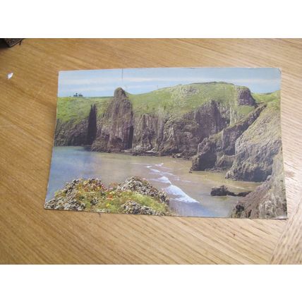 1960s Postcard - The Coast @ Lydstep Haven Nr Manorbier, Pembrokeshire