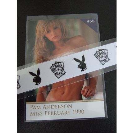 Playboy's 2017 Brunette, Blondes & Redheads STARS Chase Card Pam Anderson #5S