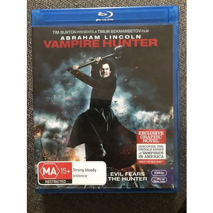 Abraham Lincoln - Vampire Hunter (Blu-ray, 2012)