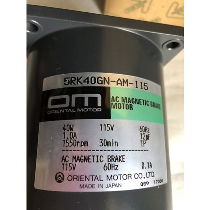 NEW OM 5RK40GN-AM-115 ORIENTAL MOTOR ,TB