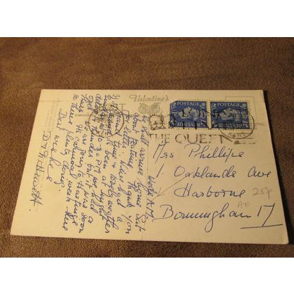 1950 fr Postcard - Bowling Green, Cliftonville Margate Artist Brian Gerald A624