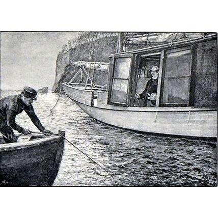 POSING THE MODEL 1893 Charles Napier Hemy PRINT