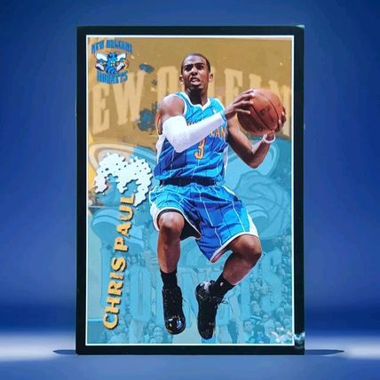 Panini NBA 2009 2010 Sticker 177 Chris Paul New Orleans Hornets