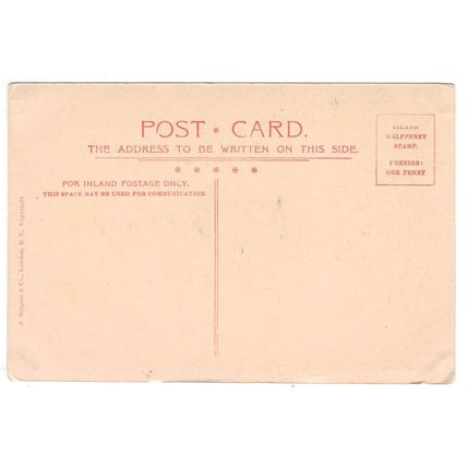 LONDON ~ ALBERT MEMORIAL No.14 - J.BEAGLES & Co LONDON E.C. - UNUSED - See Scans