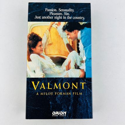 Valmont - A Milos Forman Film VHS Video Tape