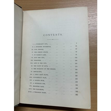 RARE* 1894 1ST EDITION EVELYN EVERETT-GREEN "SHUT IN" HISTORY FICTION BOOK (P6)