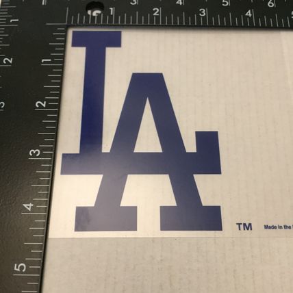 NEW MLB Los Angeles Dodgers 4'' x 3'' Decal Sticker