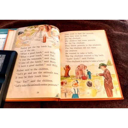 Basic Reader In The City And On The Farm By Eunice K. Crabtree 1950 Great Shape