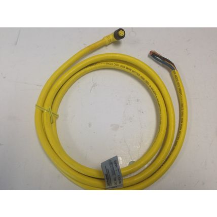 new DANIEL WOODHEAD 804001C02M020 300V 4 AMPS CABLE ASSEMBLY, CORDSET,DI