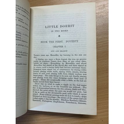 1914 CHARLES DICKENS LITTLE DORRIT FIRESIDE EDITION FICTION HARDBACK BOOK (P4)