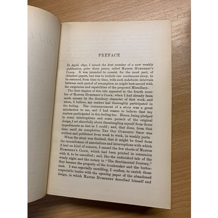 1914 CHARLES DICKENS OLD CURIOSITY SHOP FIRESIDE EDITION FICTION HB BOOK (P4)