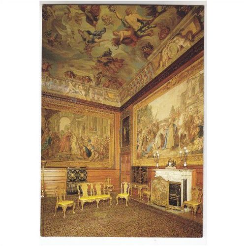 Colour Postcard - The Queen's Audience Chamber Windsor Castle
