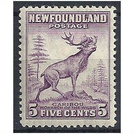 Newfoundland 1932 SG225 5c Violet Mounted Mint . . .