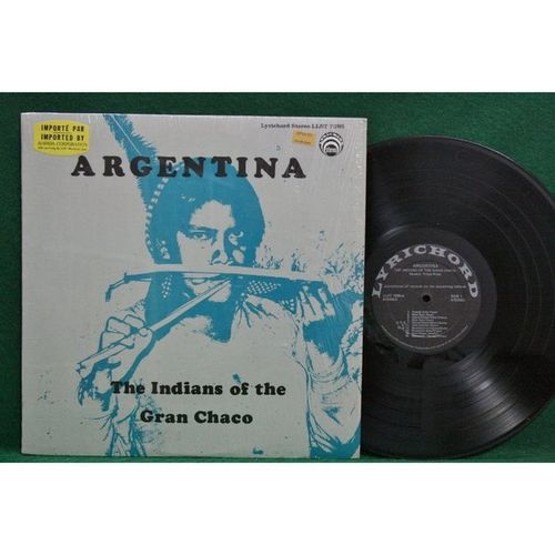 Various - Argentina-The Indians of the Gran Chaco - LLST 7295 - EX+