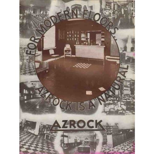 uvalde rock asphalt company 1938 azrock floor covering vintage catalog