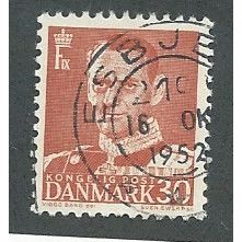 DEN 1948 30o 'KING FREDERIK IX' FINE USED (EBID42-954)