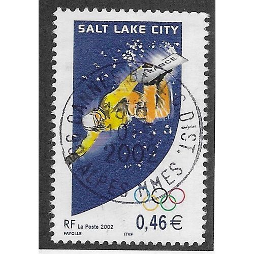 FRA 2002 46c 'WINTER OLYMPICS' FINE USED (EBID55-593)