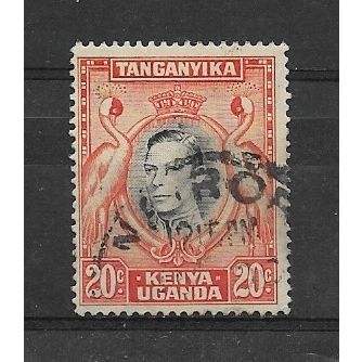 KUT.SG139 20c South African Crowned Cranes.Variety Unchecked.Fine Used.May19g