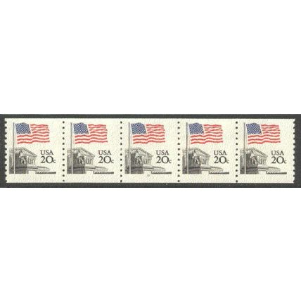 1895a 20c U.S. Flag Fine MNH SG PNC 12/5 V0147