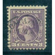 Used 502 3c George Washington Barely Clears A12132
