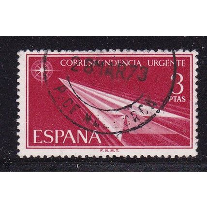 SPAIN 1956 EXPRESS LETTER 3 pta USED SG E1251