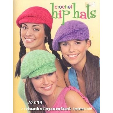 Crochet Hip Hats No 3908