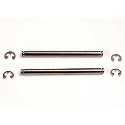 TRA2640 TRAXXAS Suspension pins, 44mm (2) w/ e-clips