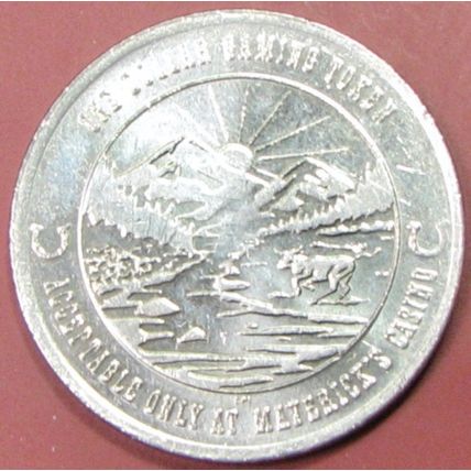 Maverick's. $1 Casino Token. Cripple Creek, CO. 05A.