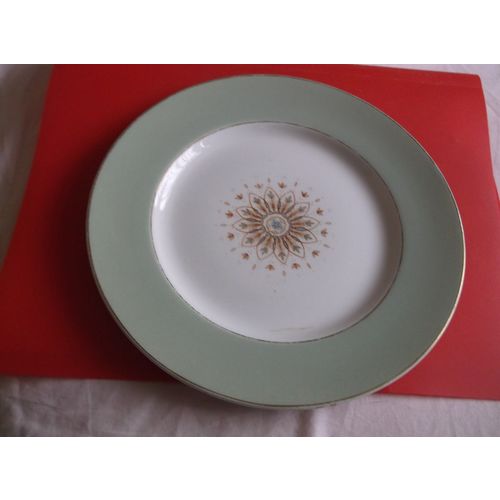 PLATE / W.H GRINDLEY SATIN WHITE PLATE (24/01)
